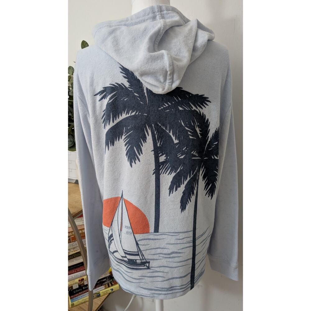 vintage summer terrycloth hoodie - Picture 6 of 15